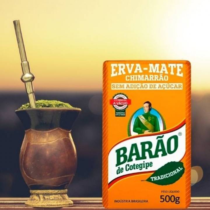 Erva Chimarrão Barão 500g