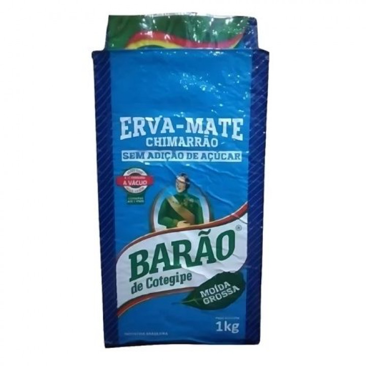 Erva Chimarrão Moída Grossa Barão 1Kg