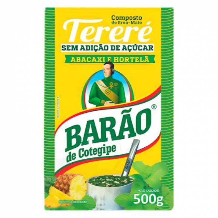 Erva Tereré Abacaxi Hortelã Barão 500 gr