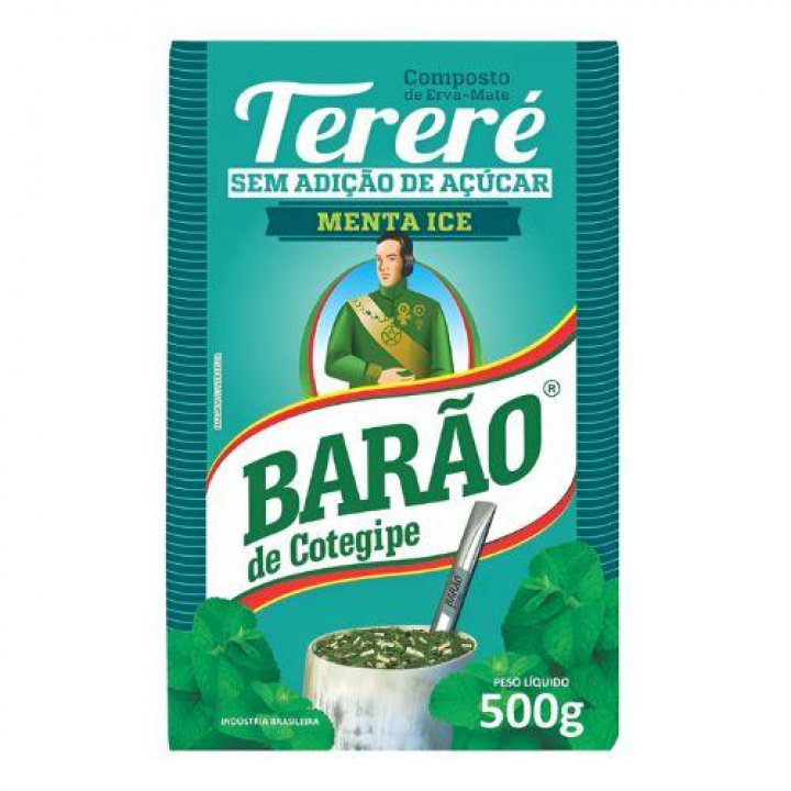 Erva Tereré Menta Ice Barão 500 gr