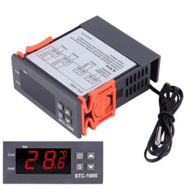 Controlador de temperatura digital 110v - 220v