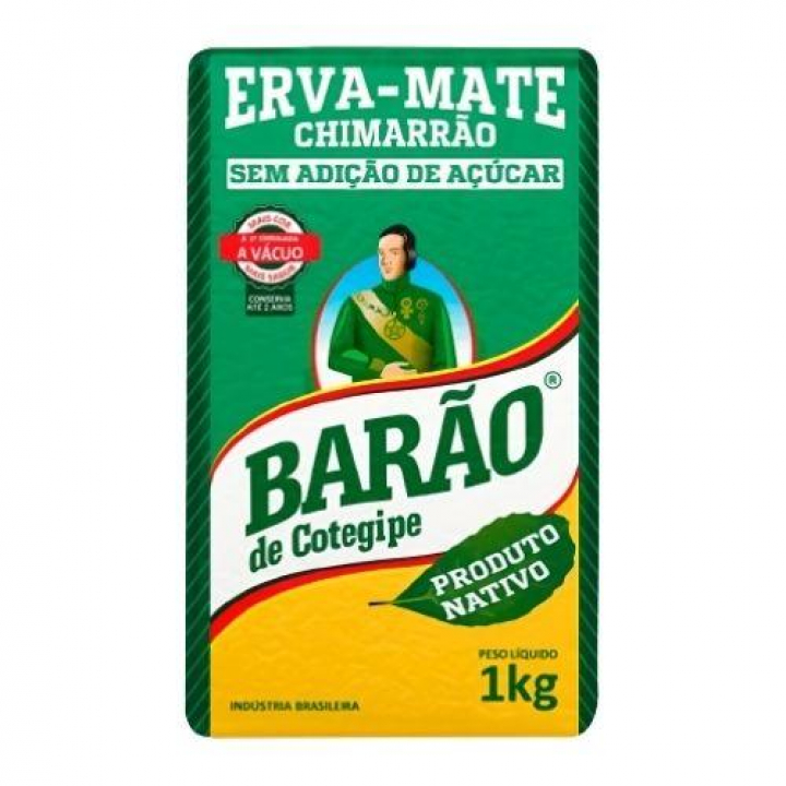 Erva Chimarrão Nativa Barão 1Kg